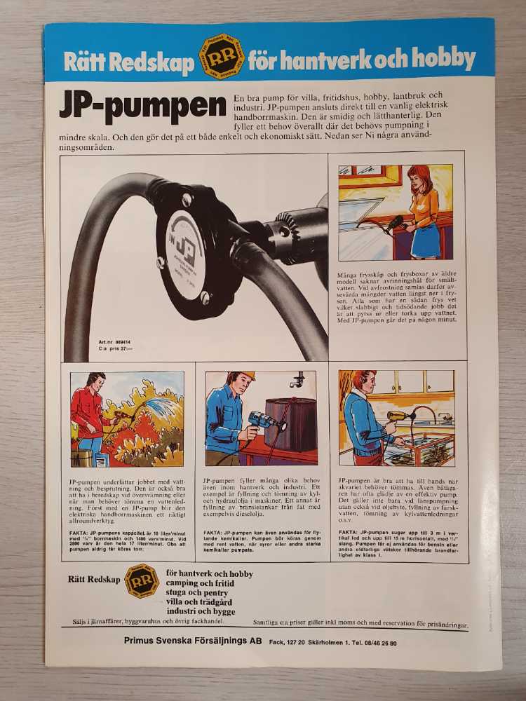 Primus Svenska Försäljnings AB  magazine collectible - Main Image 2