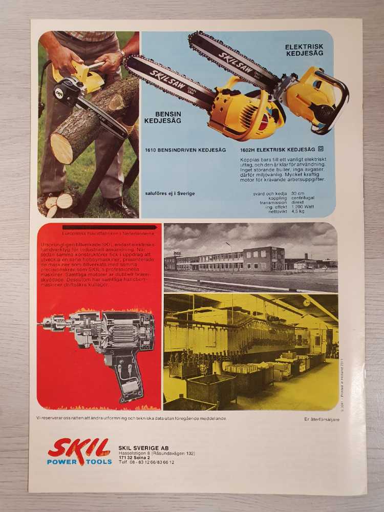 Skil Powertools  magazine collectible - Main Image 2