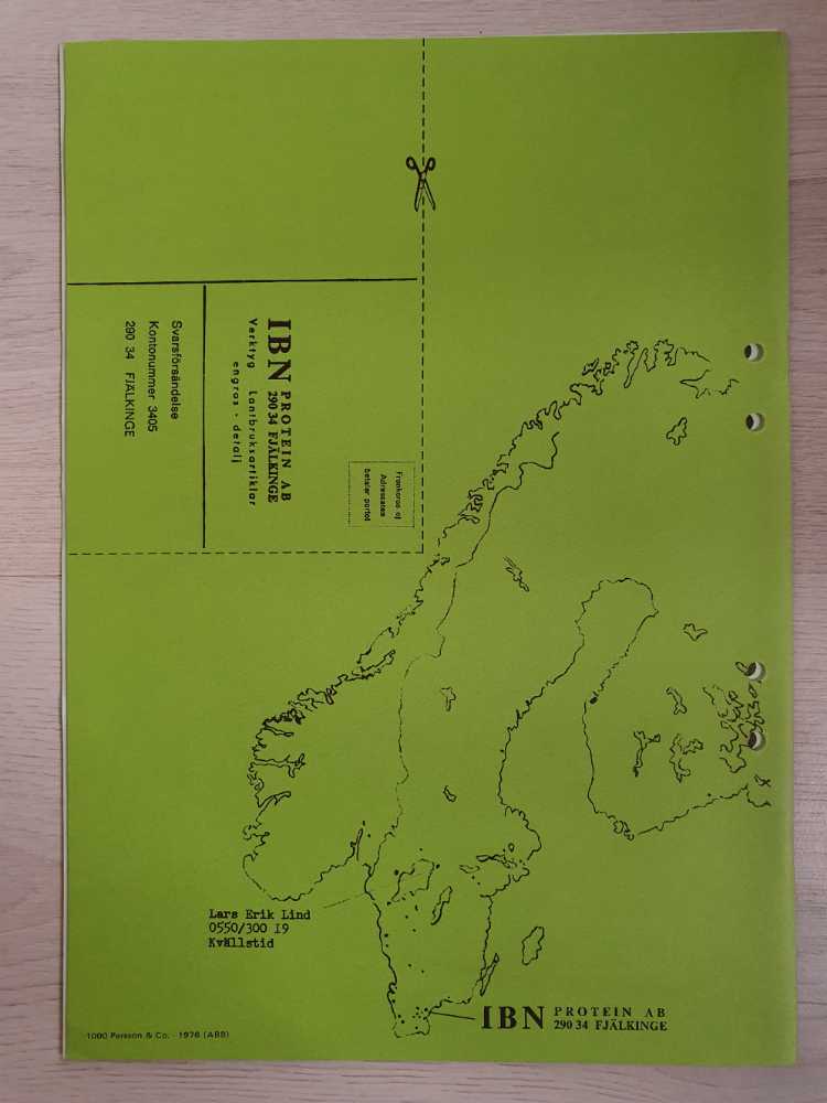 IBN Protein AB  magazine collectible - Main Image 2