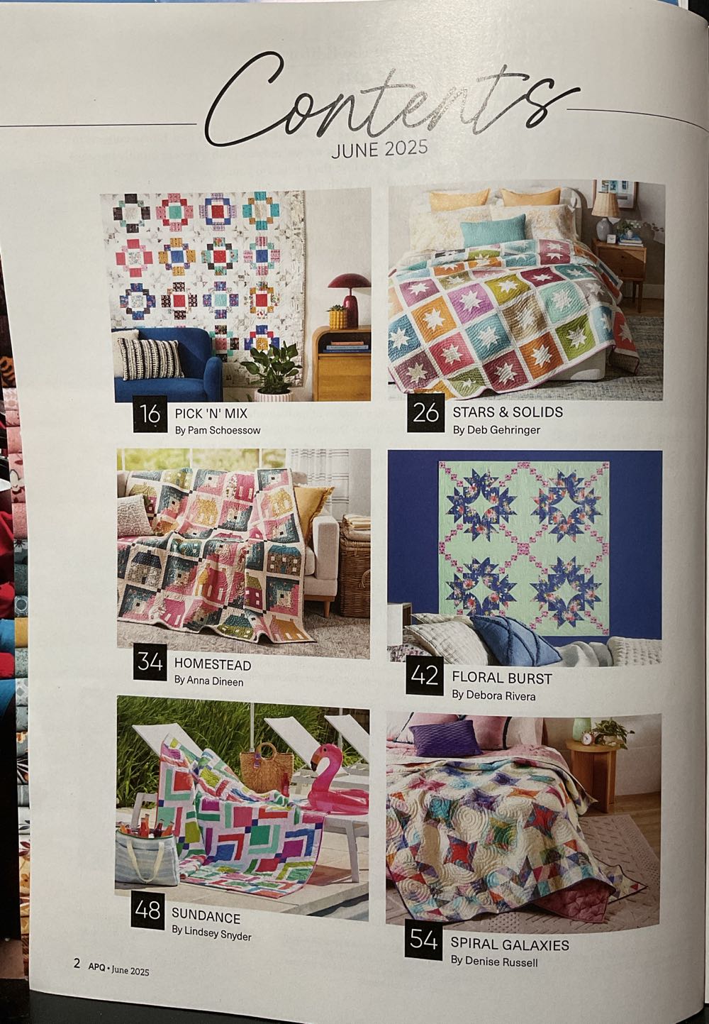 American Patchwork & Quilting  (August) magazine collectible [Barcode 070989142510] - Main Image 2
