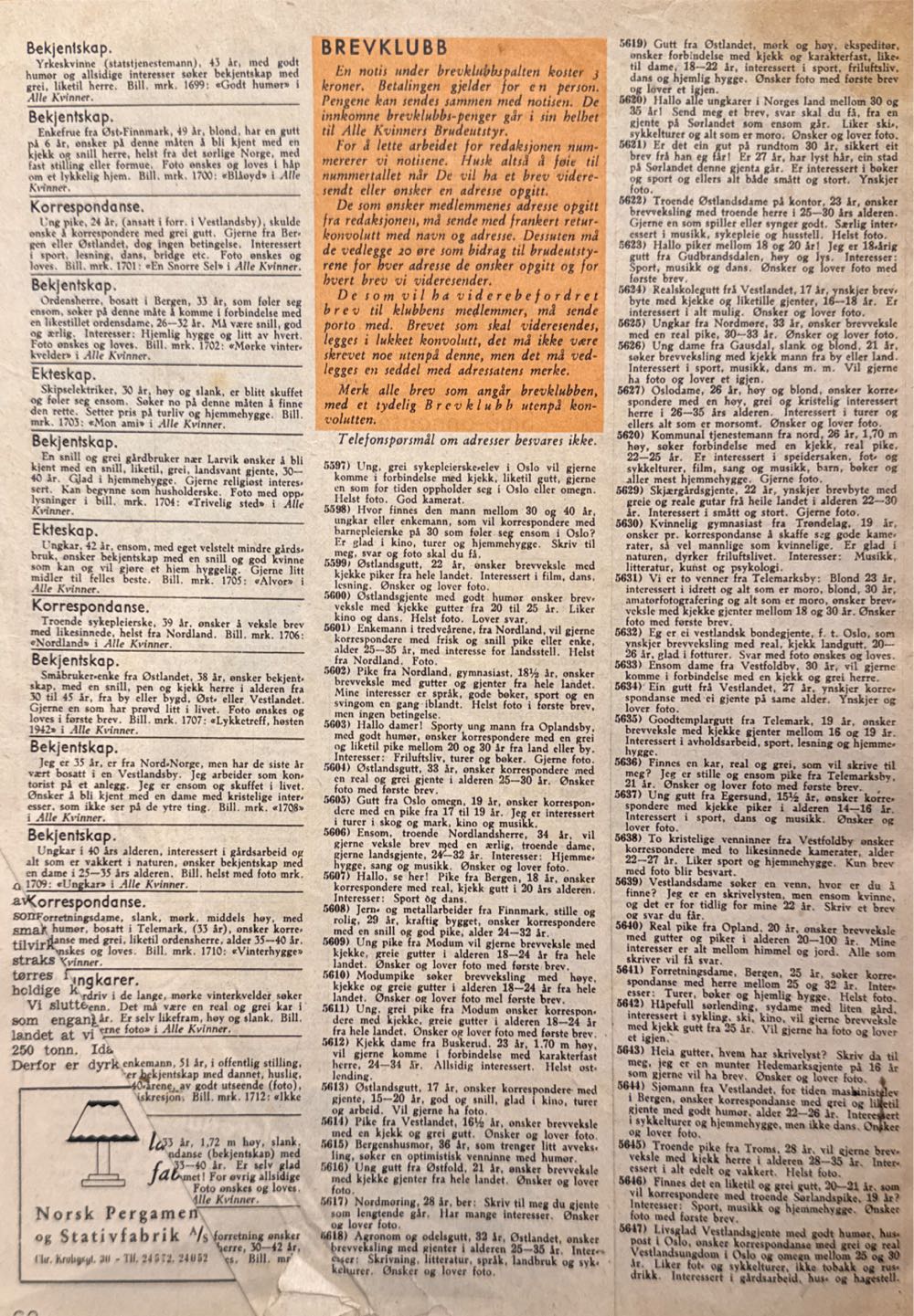 Alle Kvinner (H)  (October) magazine collectible - Main Image 2