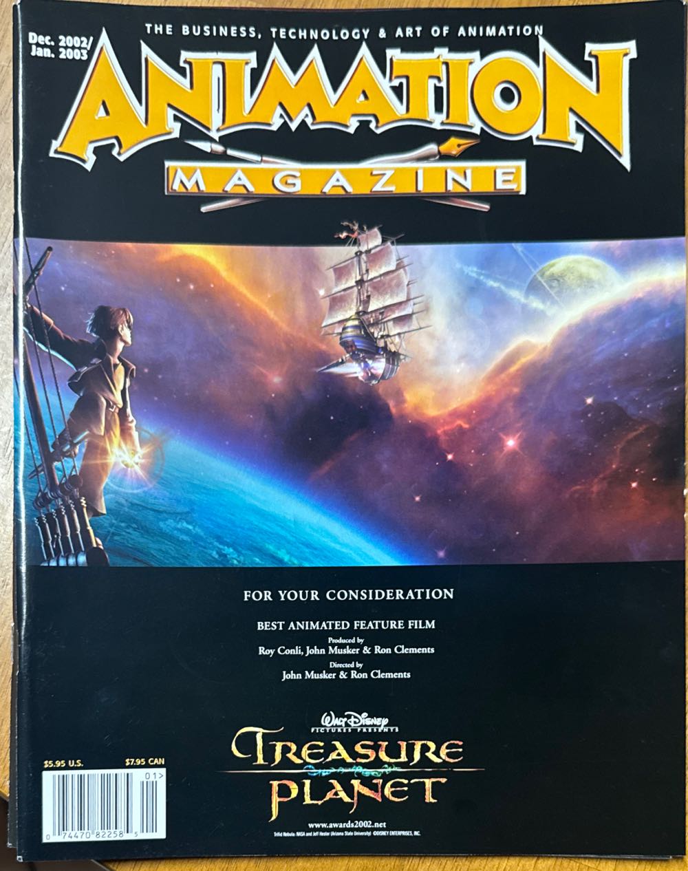 Animation Magazine 120 Bender Futurama  (December) magazine collectible [Barcode 07447082258501] - Main Image 2