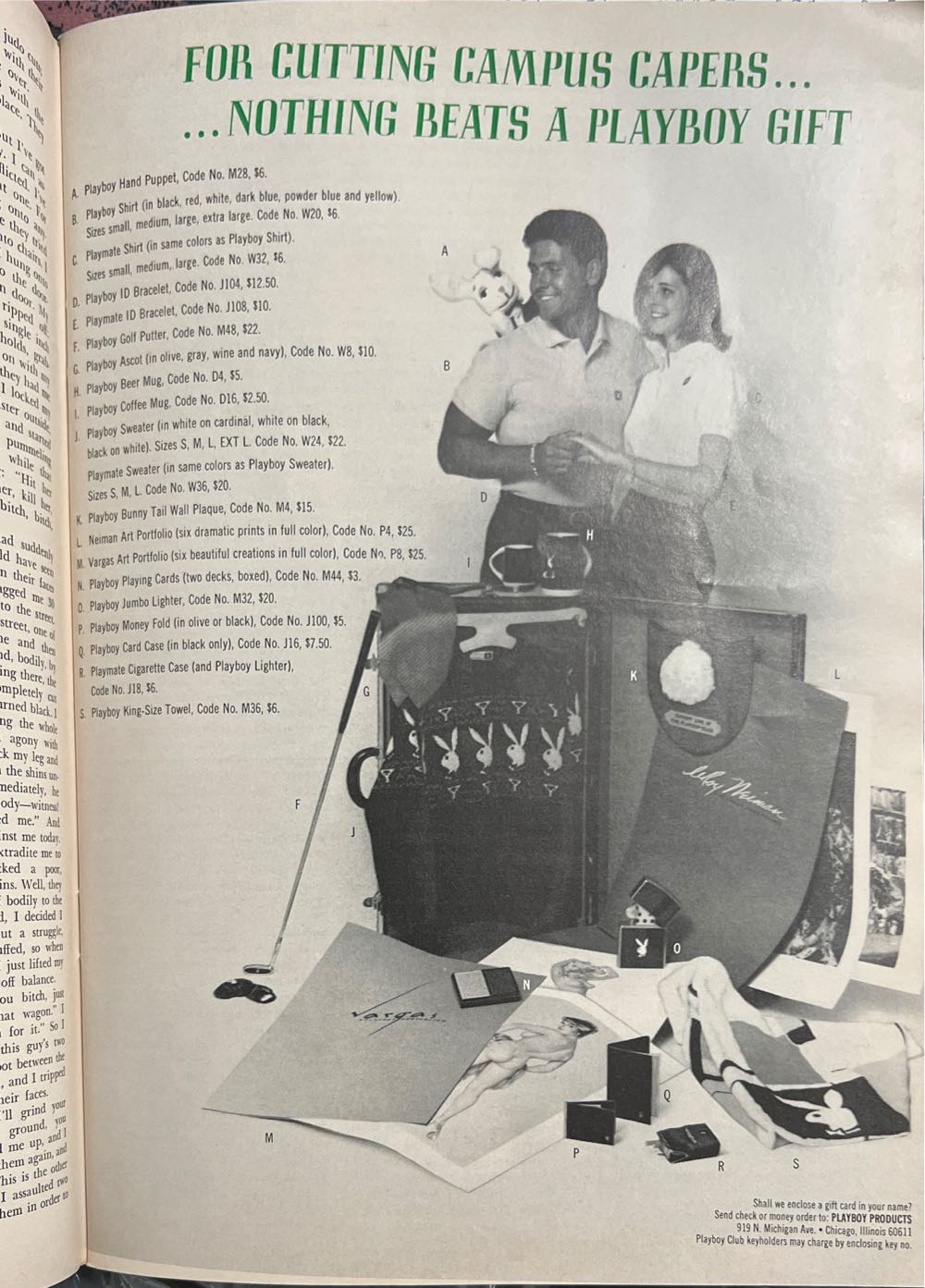 Playboy Magazine  (October) magazine collectible - Main Image 3