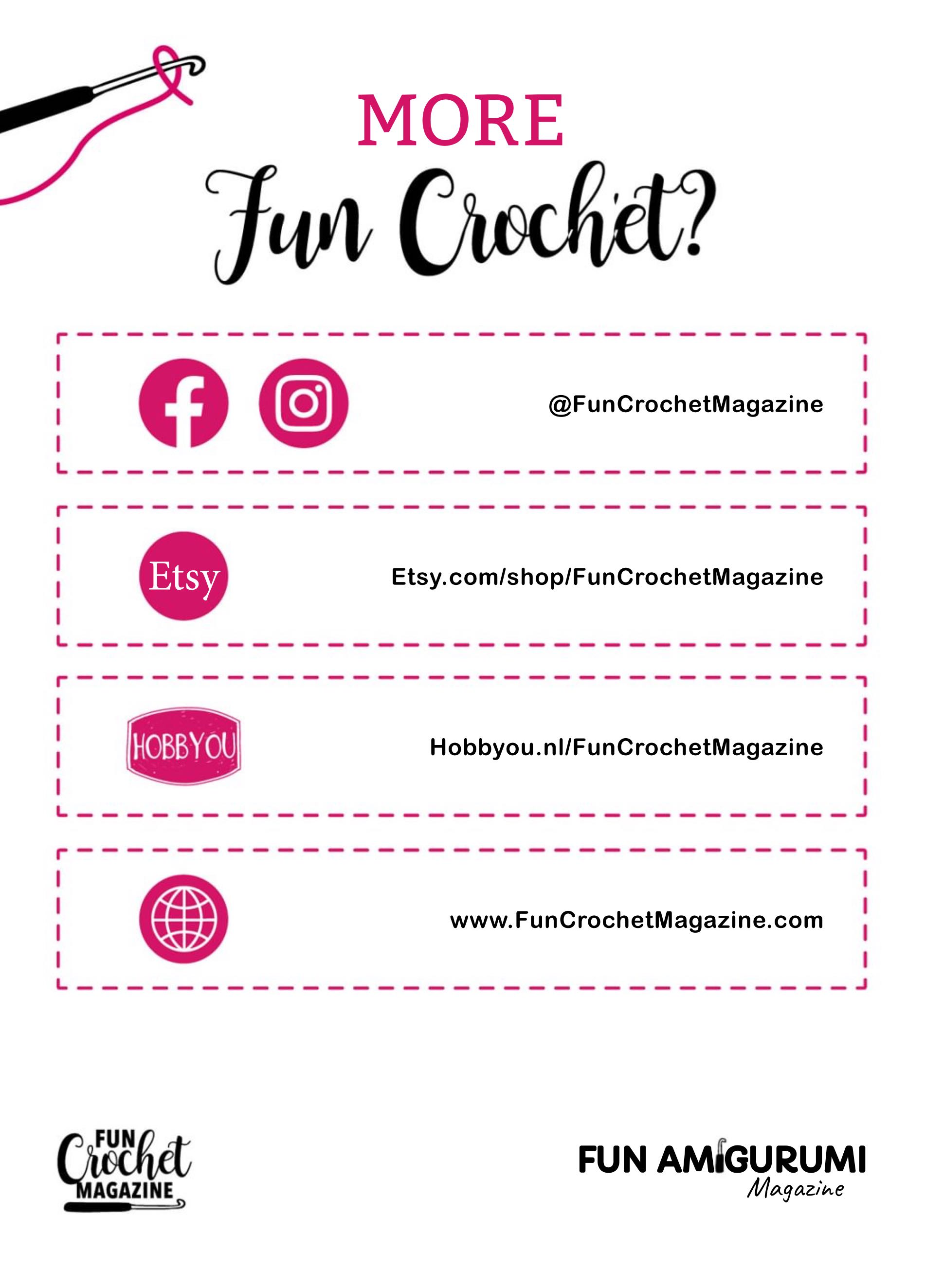 Fun Crochet Magazine  2025 April  (April) magazine collectible - Main Image 2