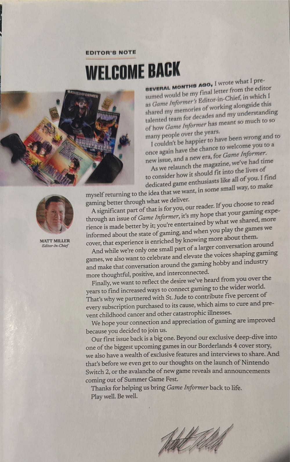 Game Informer 369 (The Return Issue)  (July) magazine collectible - Main Image 3