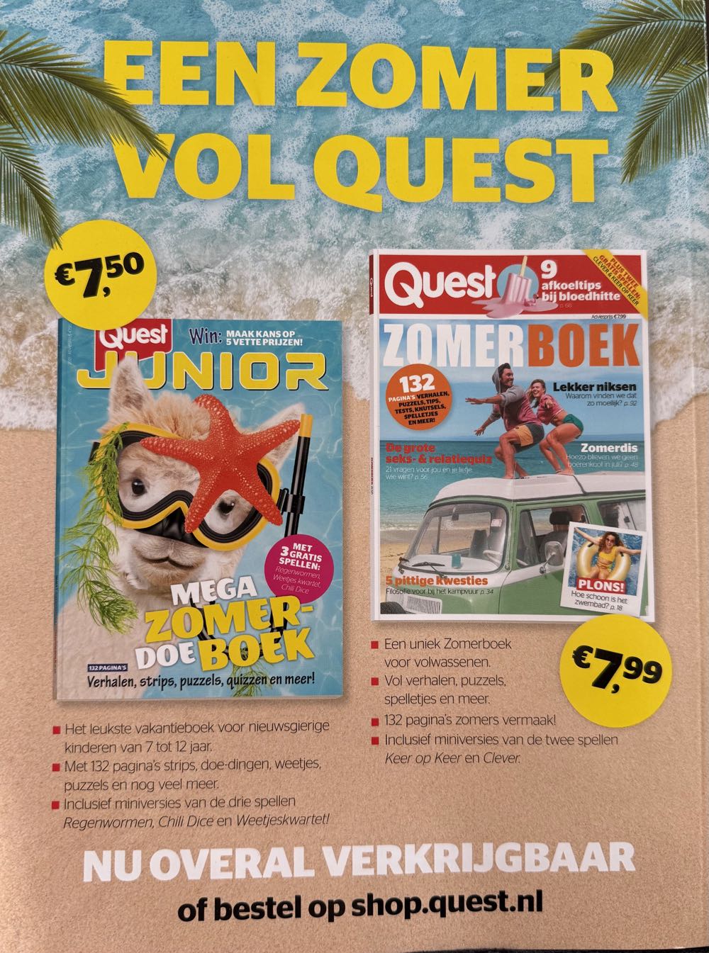 Quest: Vraag & Antwoord: De 123 slimste vragen (en 4 onmogelijke)  magazine collectible - Main Image 2