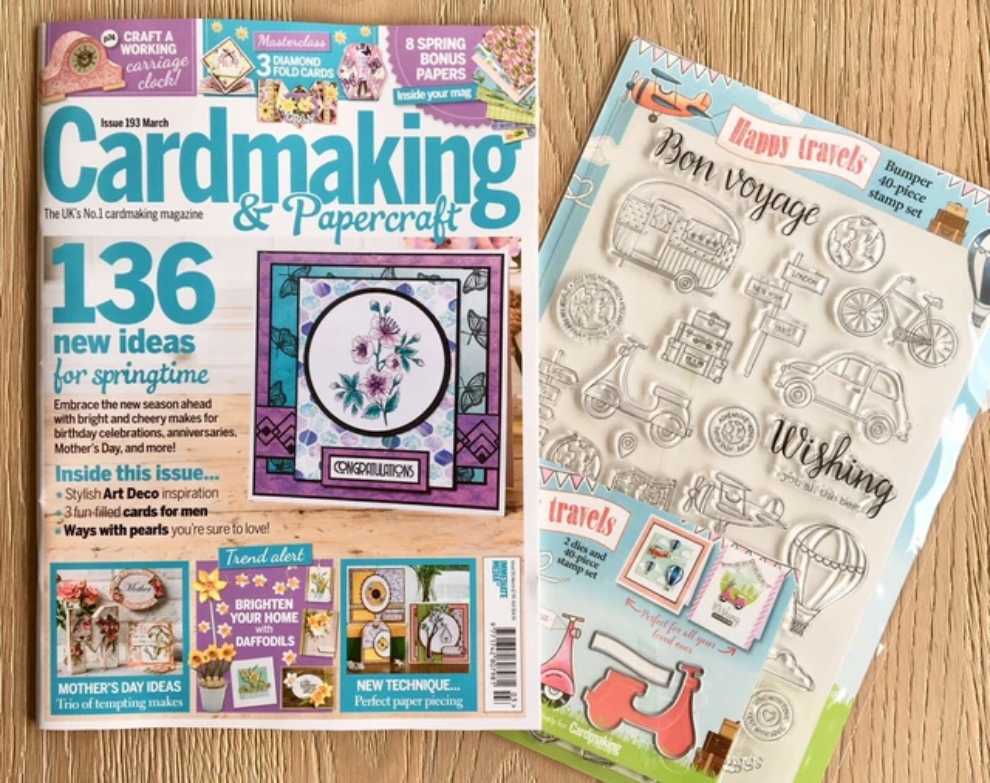 Cardmaking And Papercraft Magazine Issue 193  (March) magazine collectible [Barcode 9771742807981] - Main Image 2