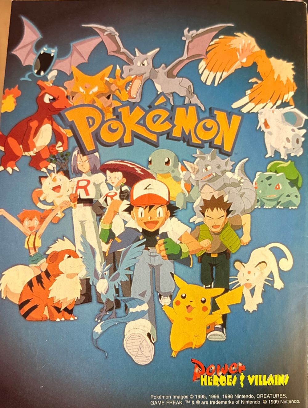 Power Heroes & Villains Pokemon Mania  magazine collectible - Main Image 2