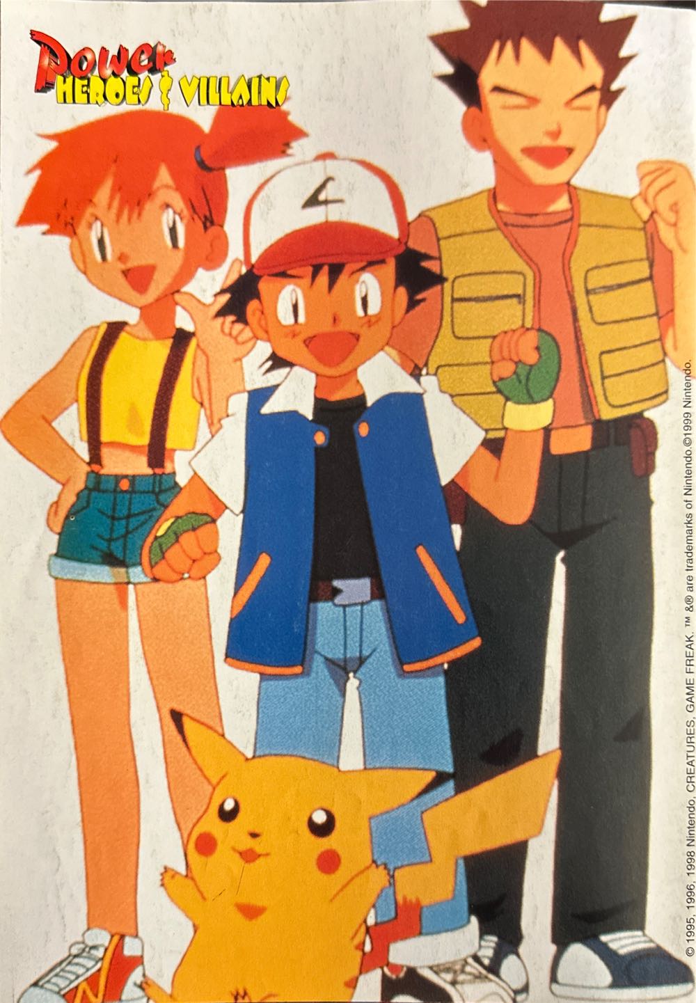 Power Heroes & Villains Pokemon Power!  magazine collectible - Main Image 2