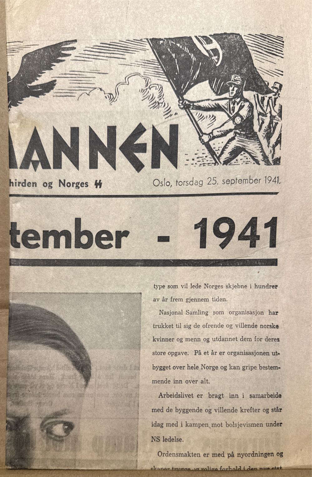 Hirdmannen (H)  (September) magazine collectible - Main Image 2