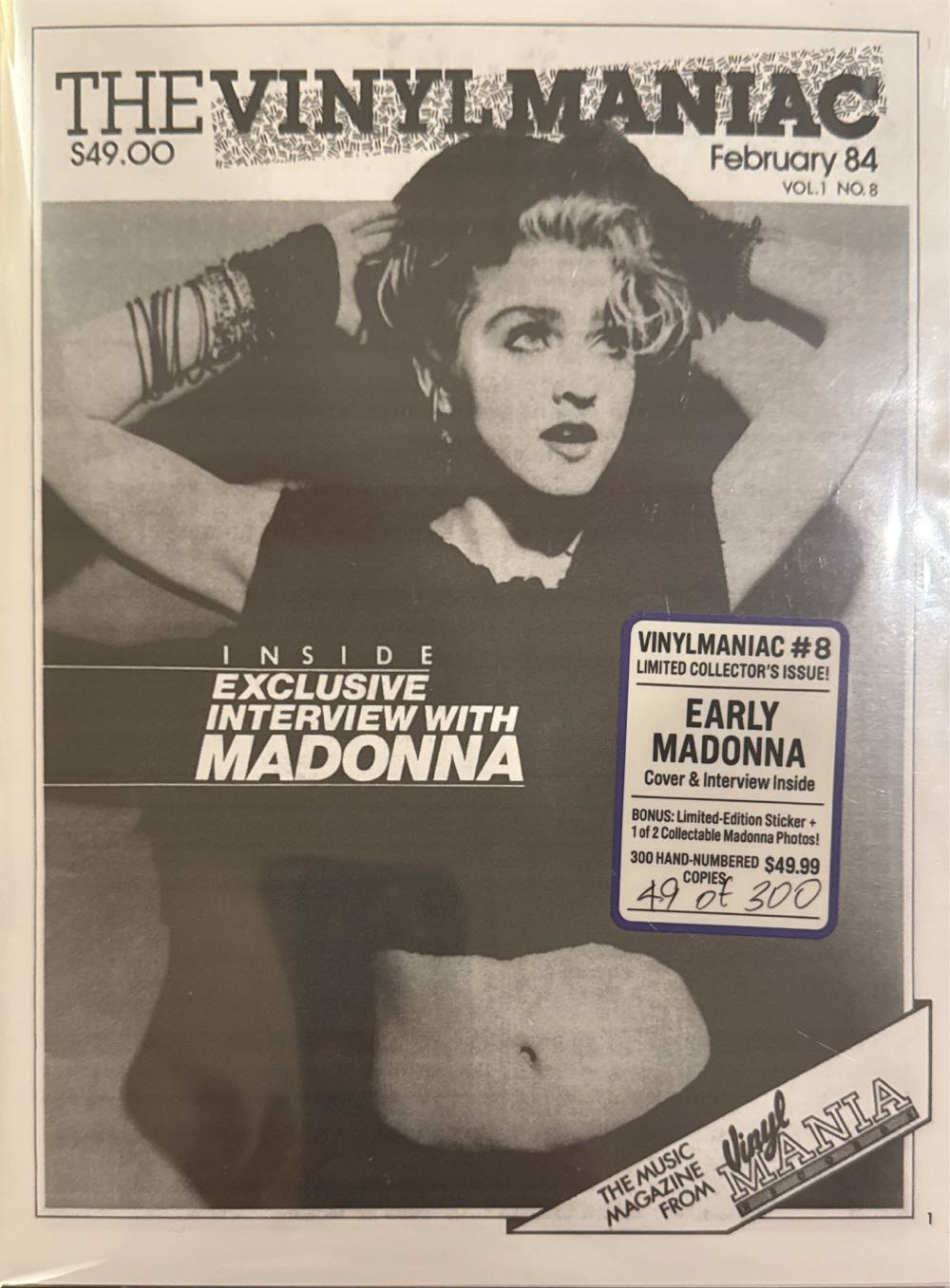 Vinyl Maniac No. 8 Limited Collectors Issue  (July) magazine collectible - Main Image 3