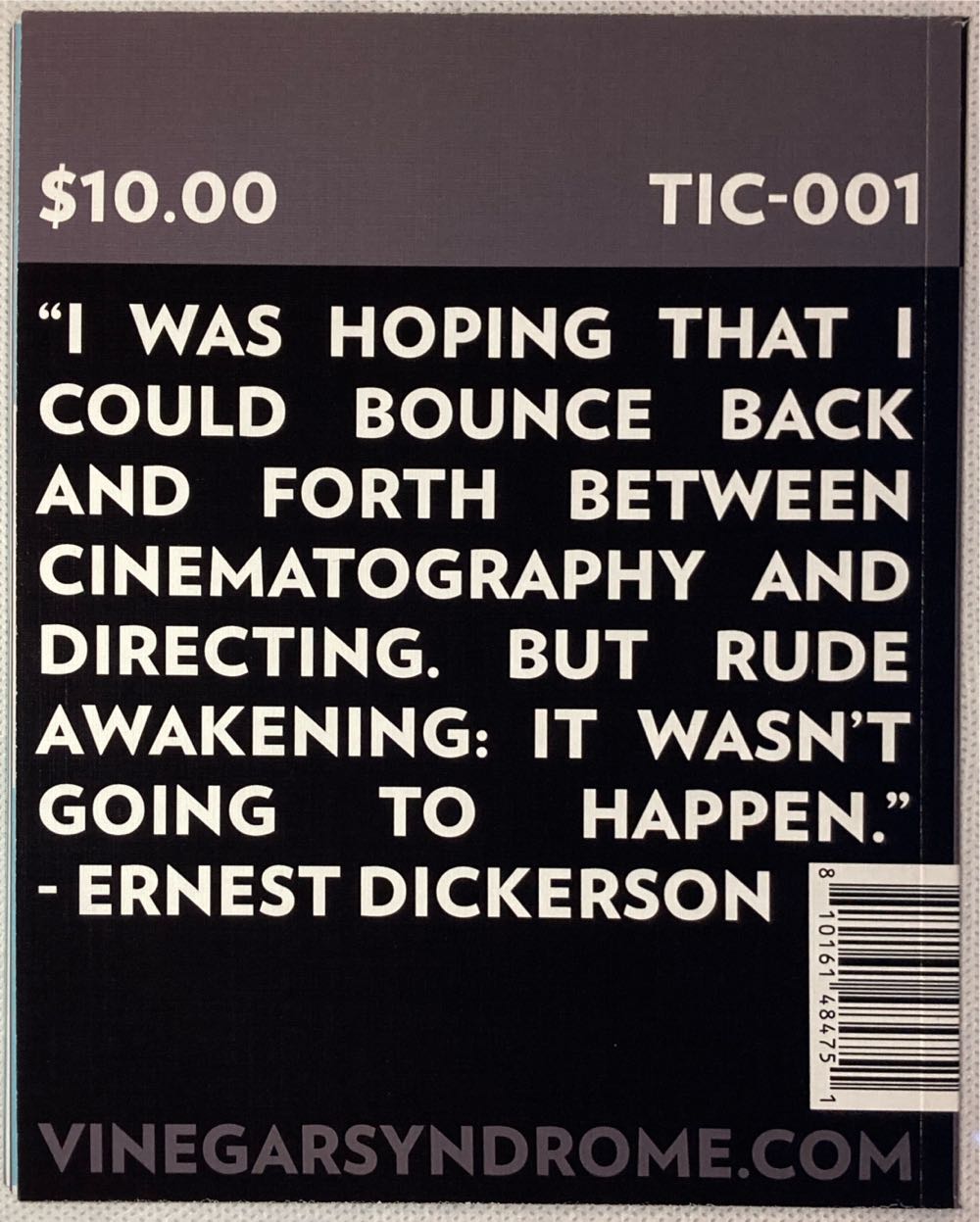 This Is Cinématographe: A Journal of American Cinema: A Journal of American Cinema  (June) magazine collectible [Barcode 810161484751] - Main Image 2