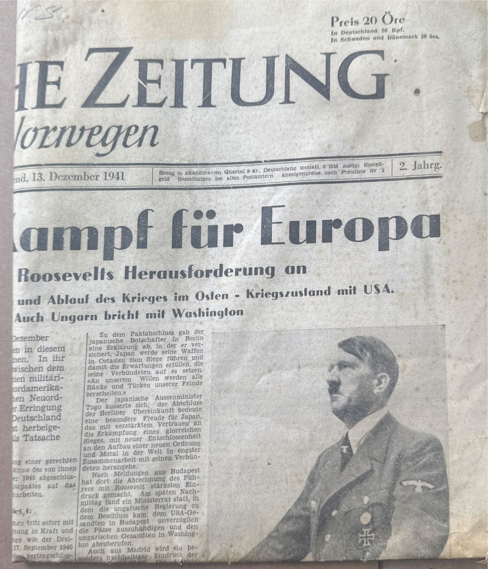 Deutsche Zeitung (H)  (December) magazine collectible - Main Image 2