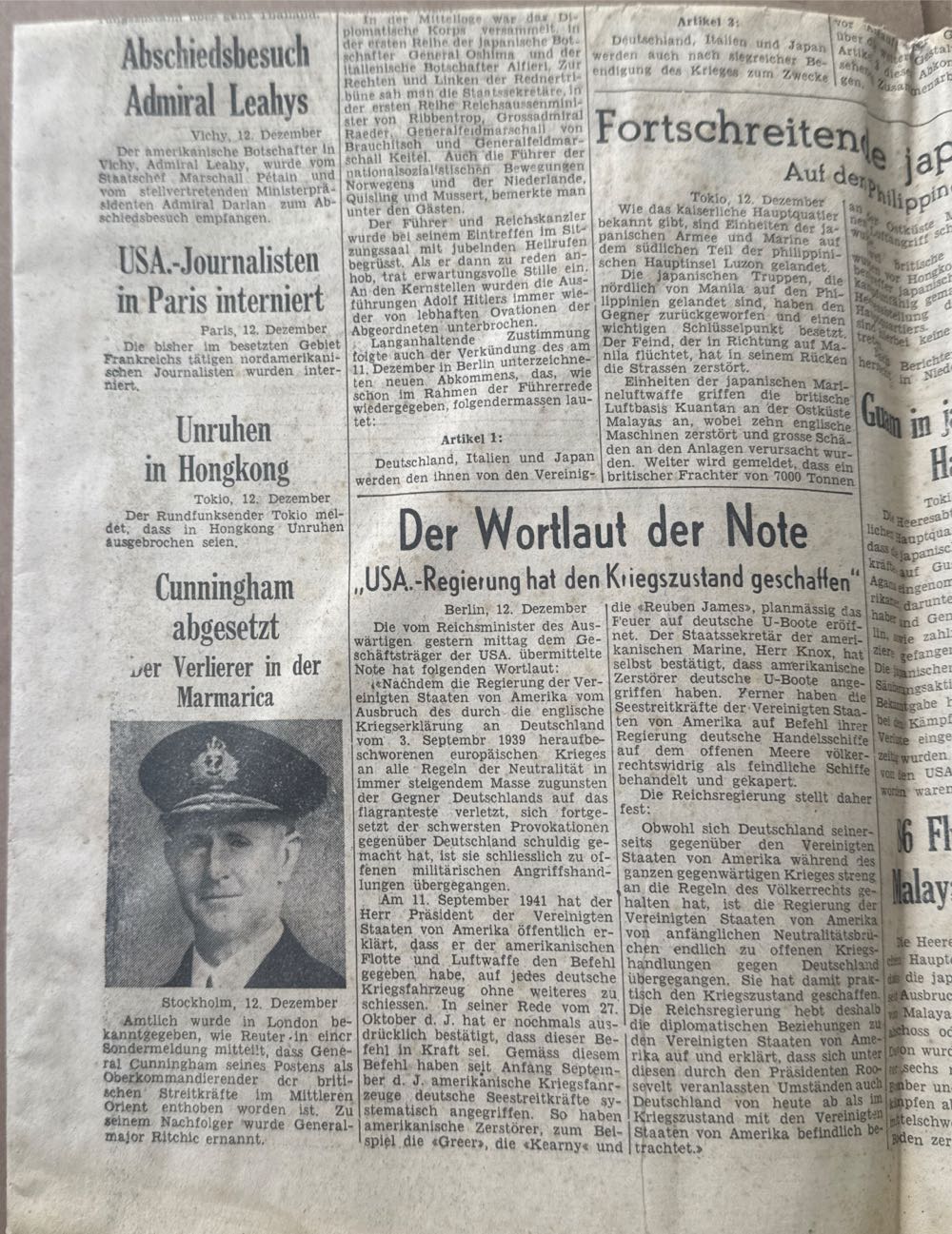 Deutsche Zeitung (H)  (December) magazine collectible - Main Image 3