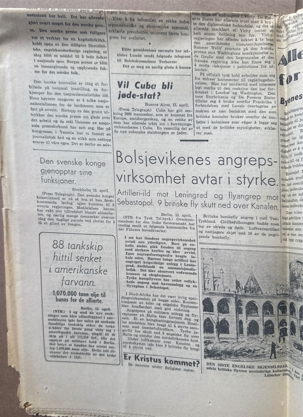 Fritt Folk (H)  (April) magazine collectible - Main Image 3