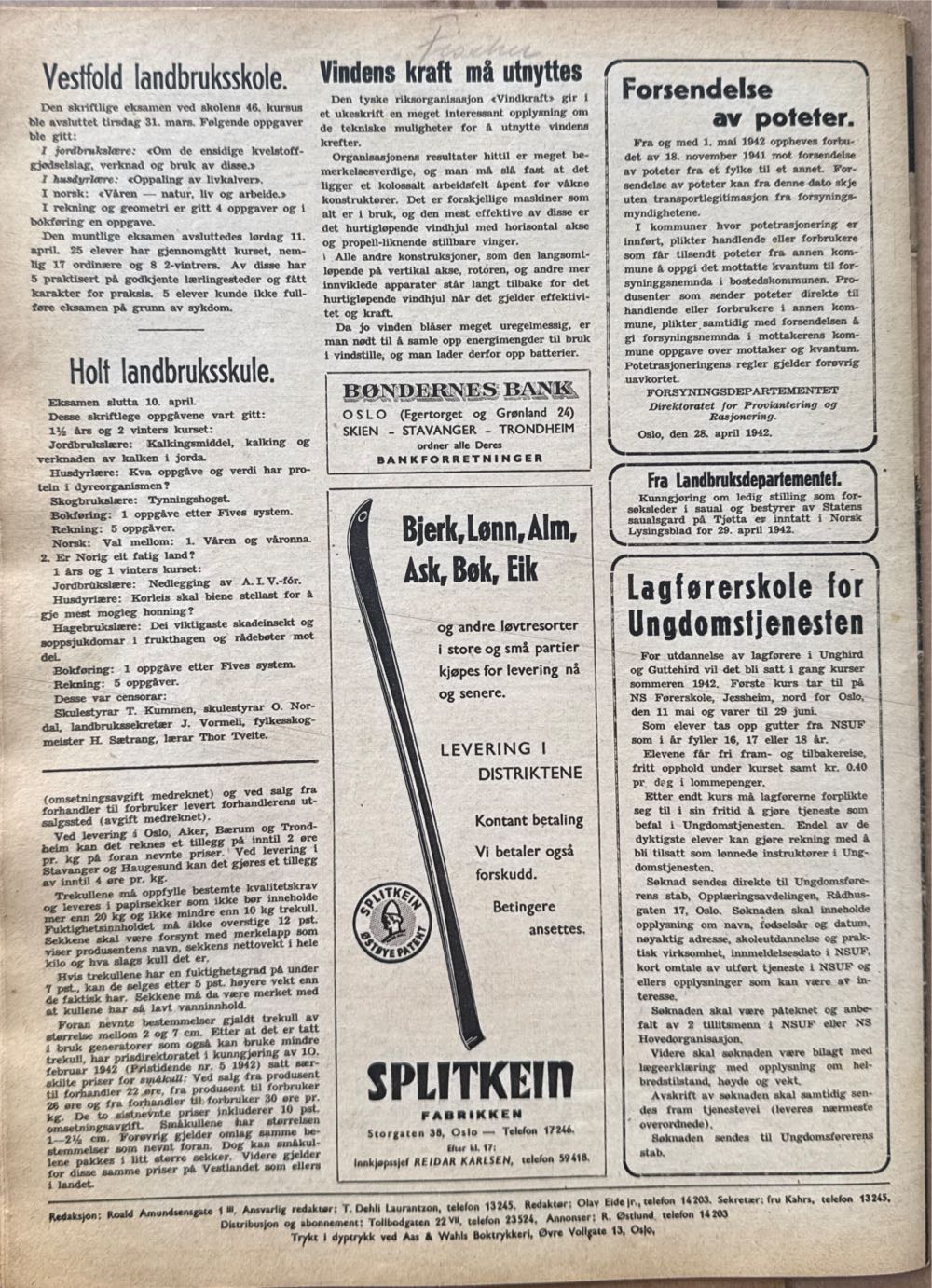 Norsk jord (H)  (May) magazine collectible - Main Image 2