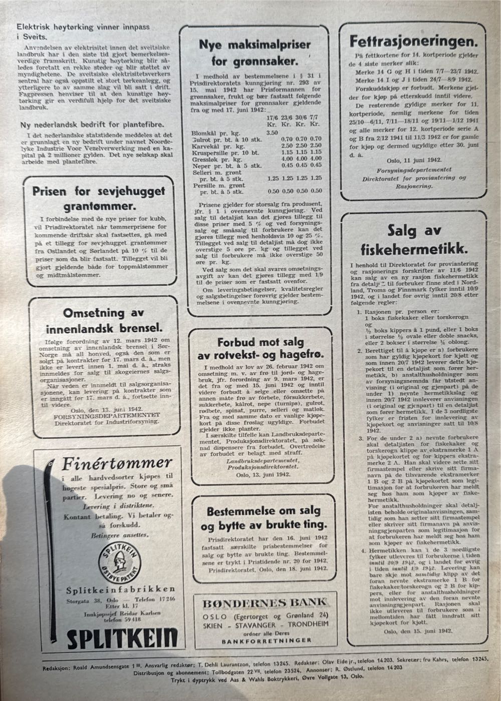 Norsk jord (H)  (June) magazine collectible - Main Image 2