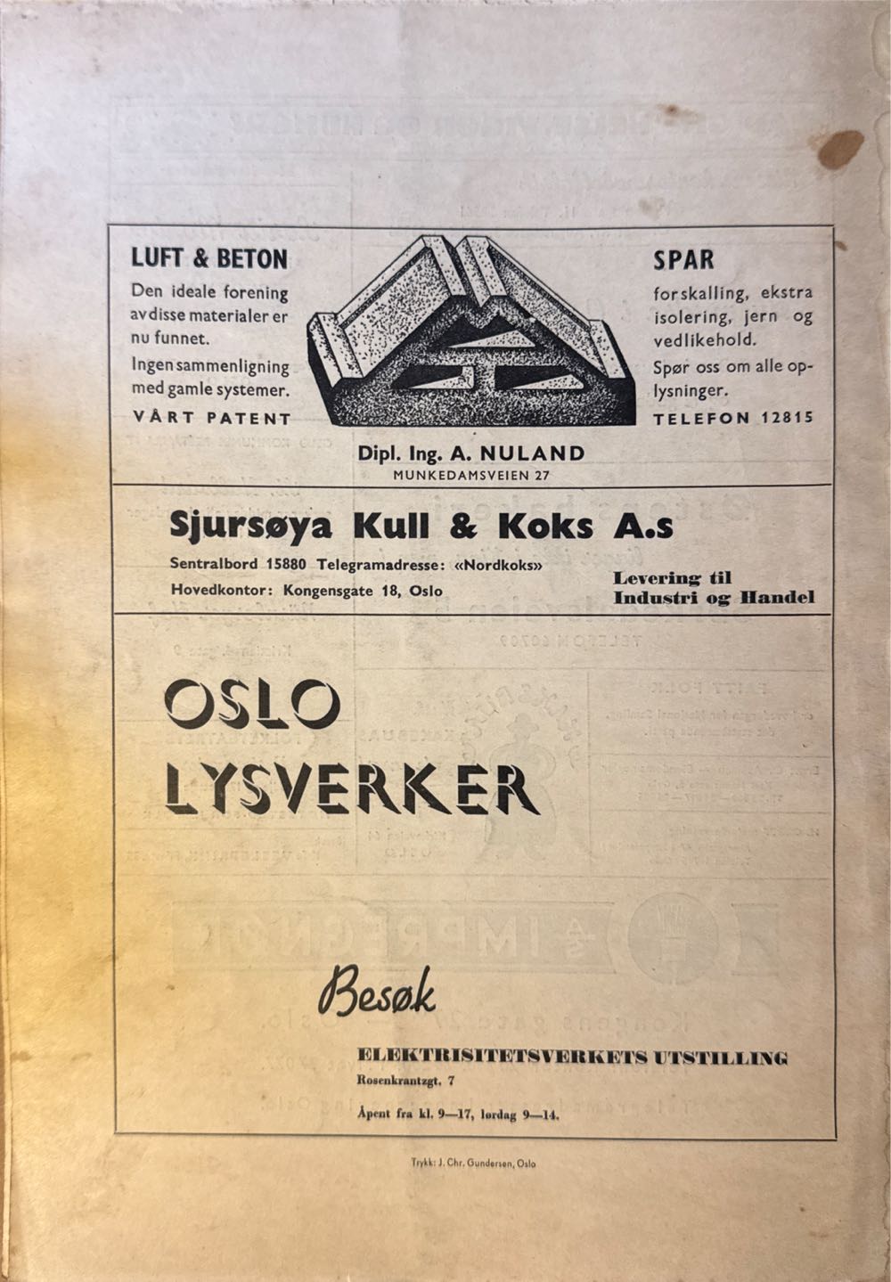 Heim og ætt (H)  (August) magazine collectible - Main Image 2