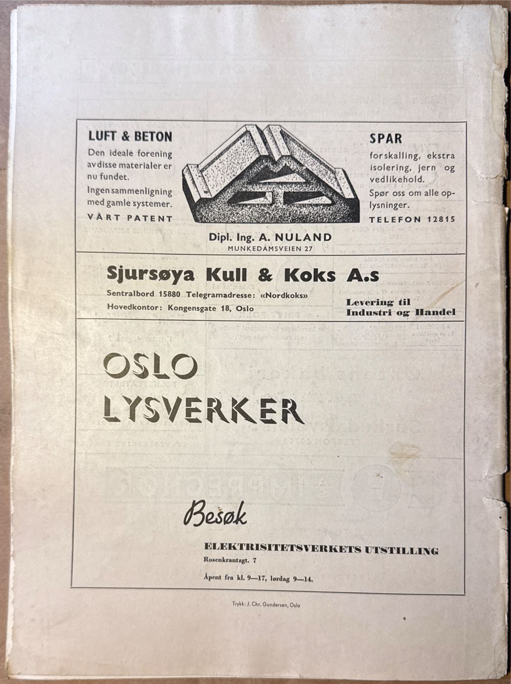 Heim og ætt (H)  (June) magazine collectible - Main Image 2