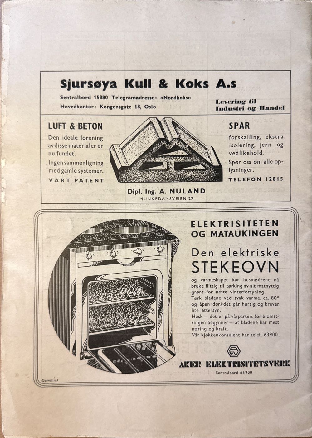 Heim og ætt (H)  (May) magazine collectible - Main Image 2