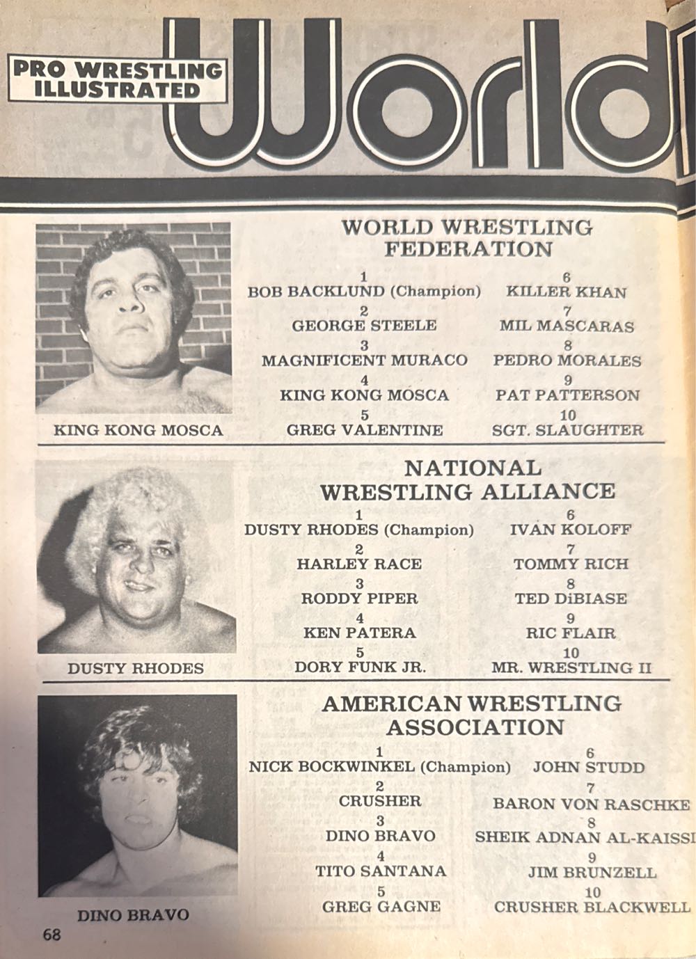 Pro Wrestling Illustrated  (December) magazine collectible [Barcode 07157204683312] - Main Image 3