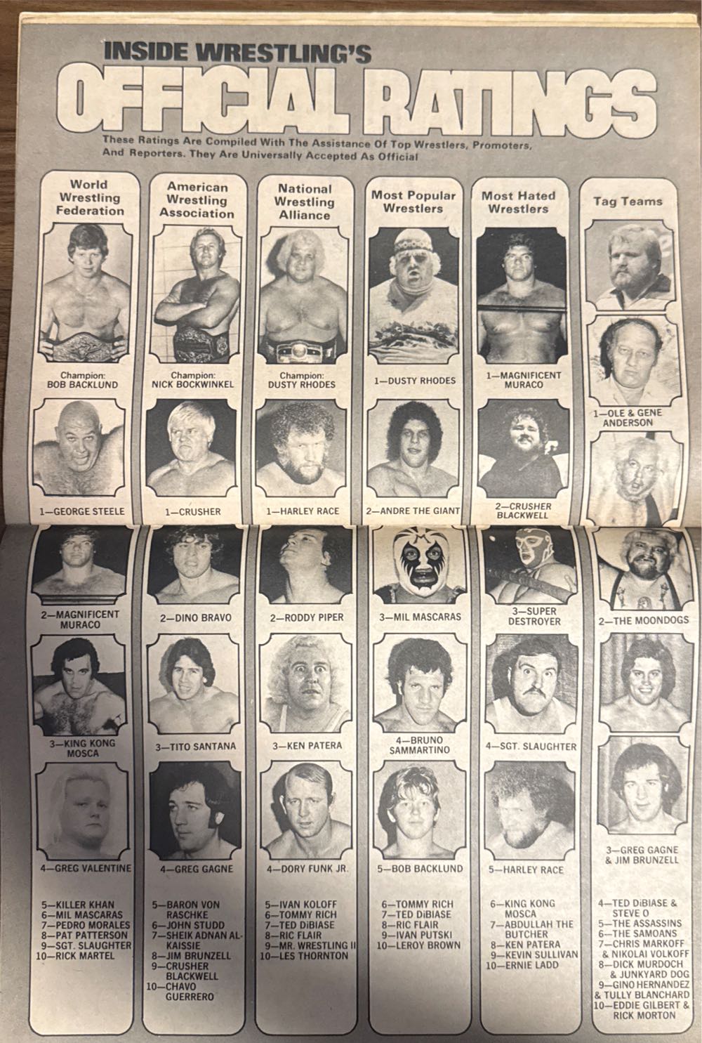 Inside Wrestling  (October) magazine collectible - Main Image 3