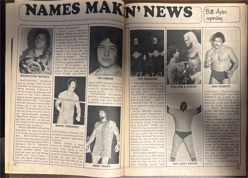 Inside Wrestling  (October) magazine collectible - Main Image 4