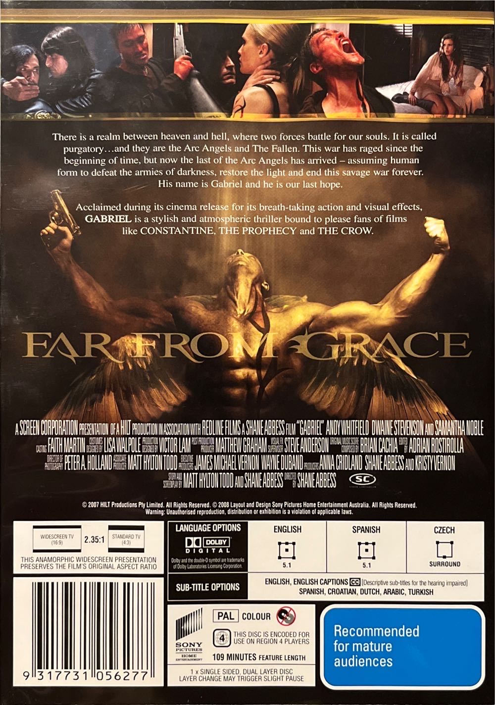 Gabriel DVD movie collectible [Barcode 9317731056277] - Main Image 2