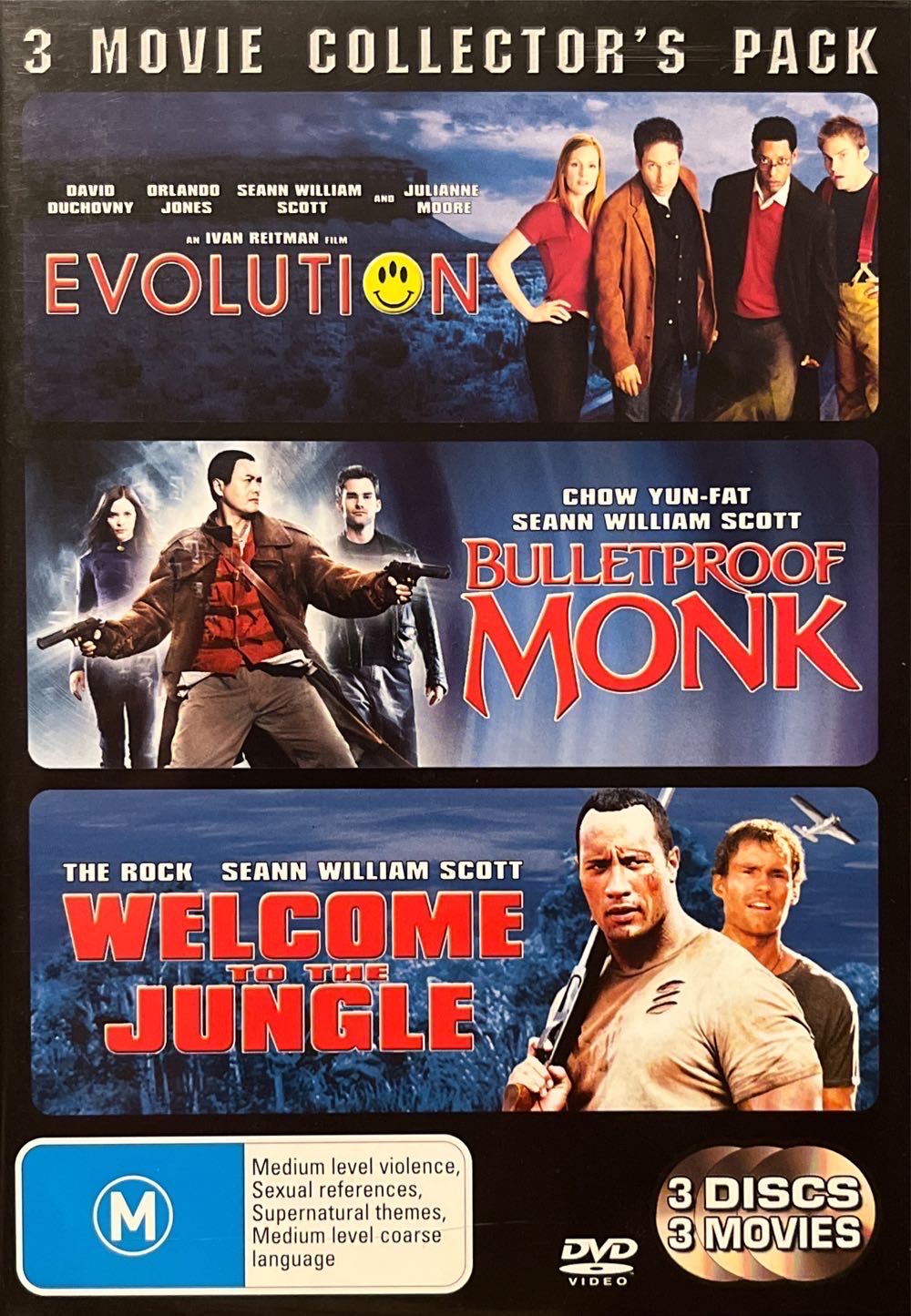 Evolution / Bullet Proof Monk / Welcome To The Jungle
