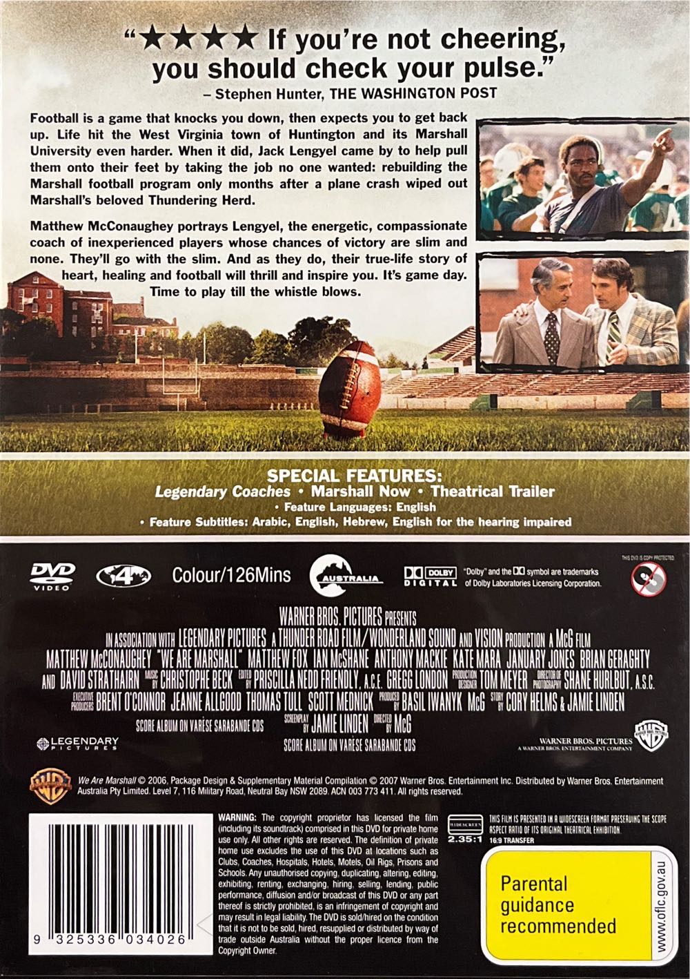 We Are Marshall DVD movie collectible [Barcode 9325336034026] - Main Image 2