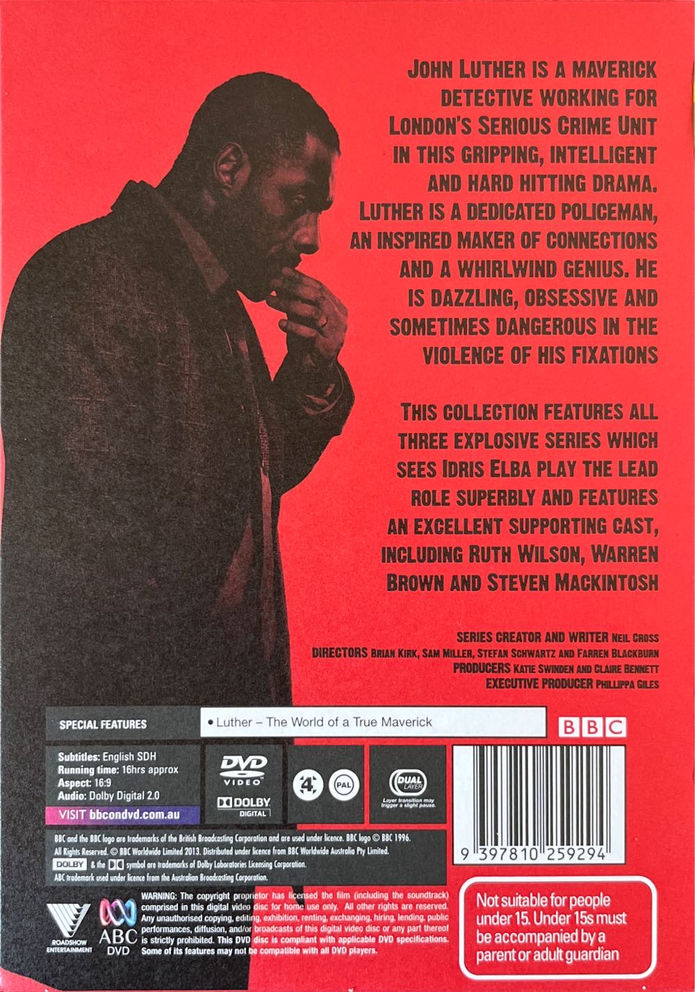 Luther DVD movie collectible [Barcode 9397810259294] - Main Image 2