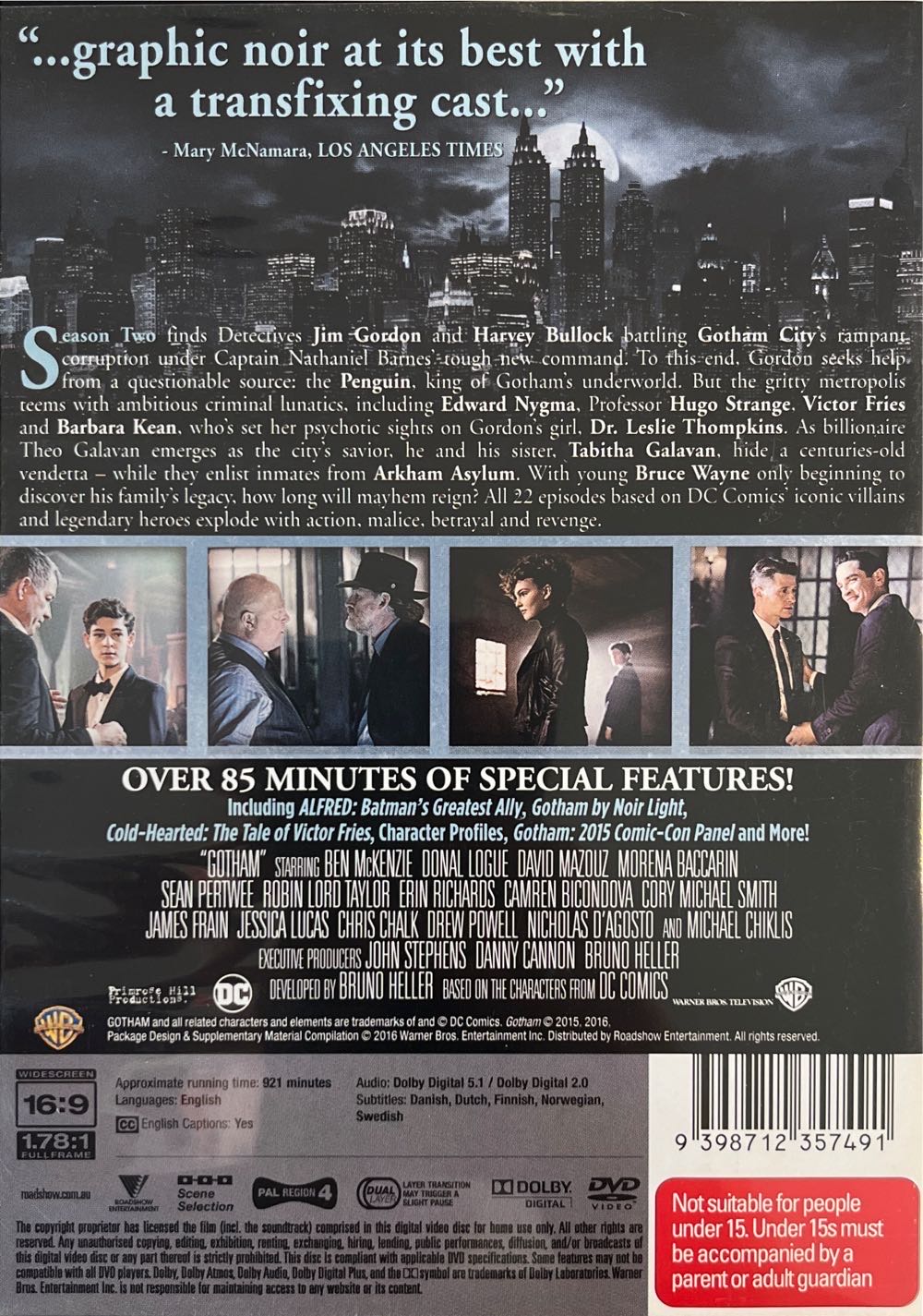 Gotham DVD movie collectible [Barcode 9398712357491] - Main Image 2