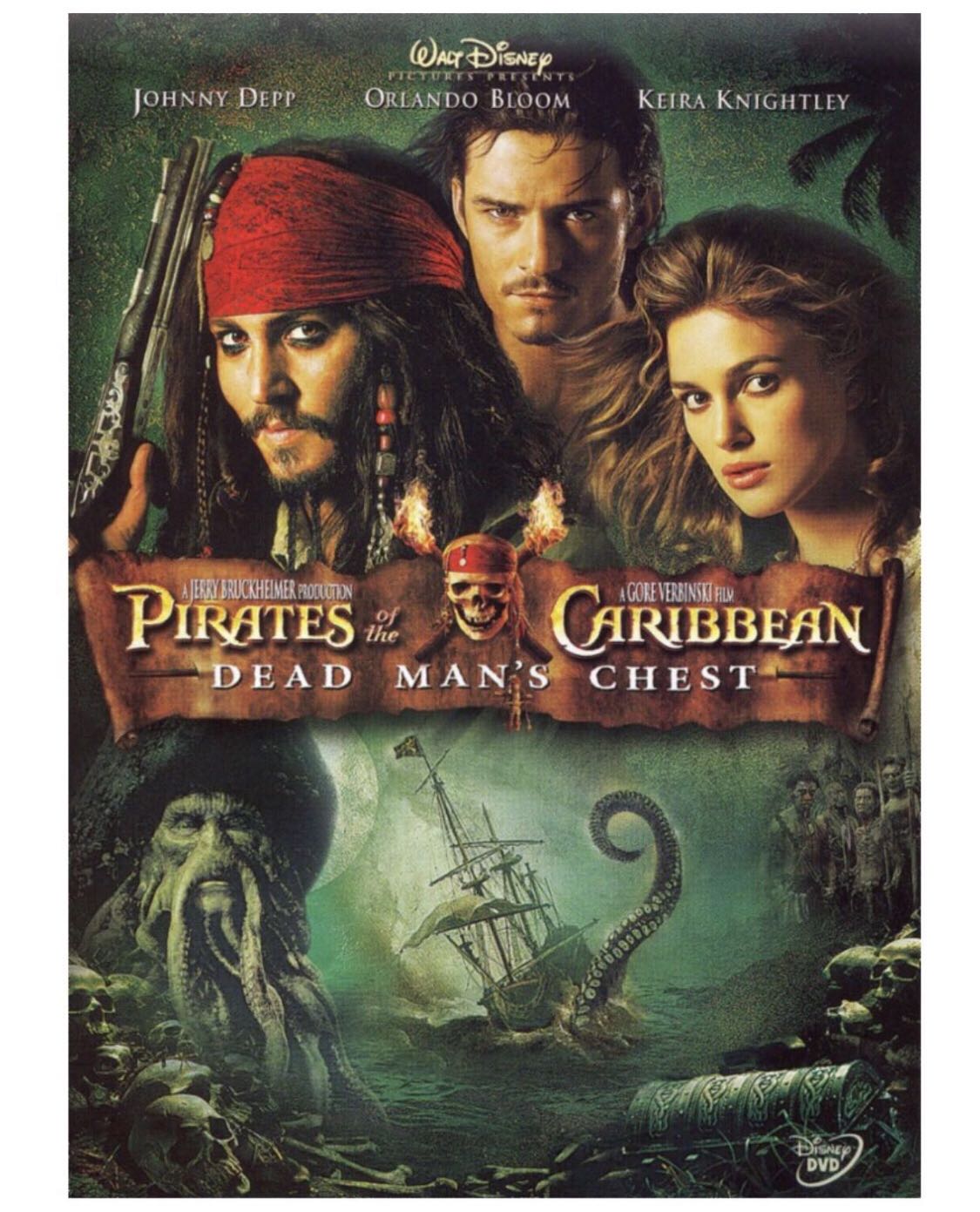 Pirates Of The Caribbean 2: Dead Man’s Chest Digital Copy movie collectible [Barcode 786936720983] - Main Image 3