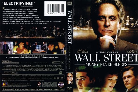 Wall Street: Money Never Sleeps DVD movie collectible