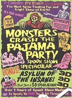 Monsters Crash the Pajama Party