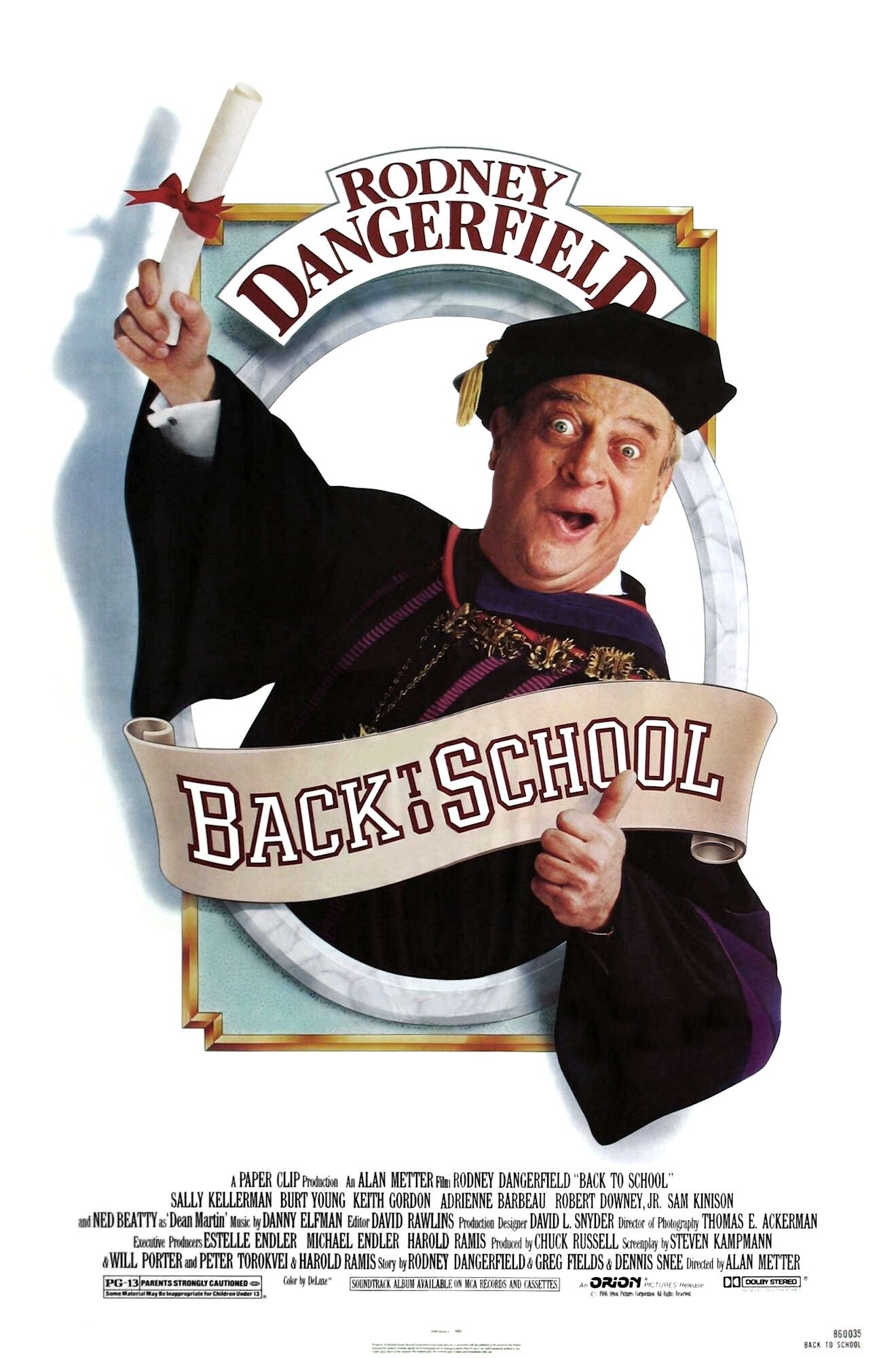 Back To School (109) DVD movie collectible [Barcode 027616805829] - Main Image 3