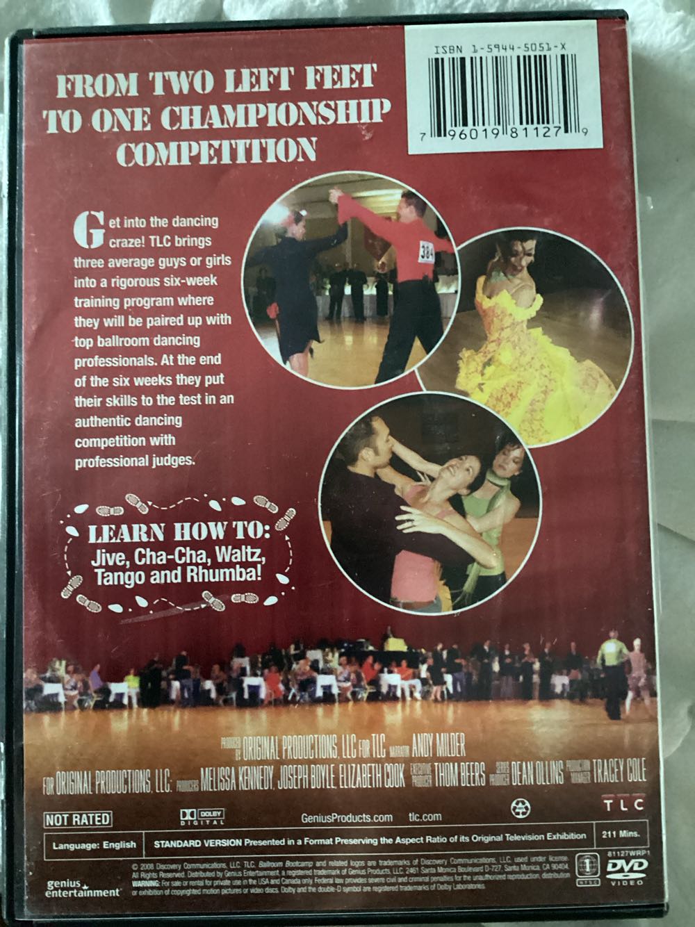 Ballroom Bootcamp DVD movie collectible [Barcode 796019811279] - Main Image 2