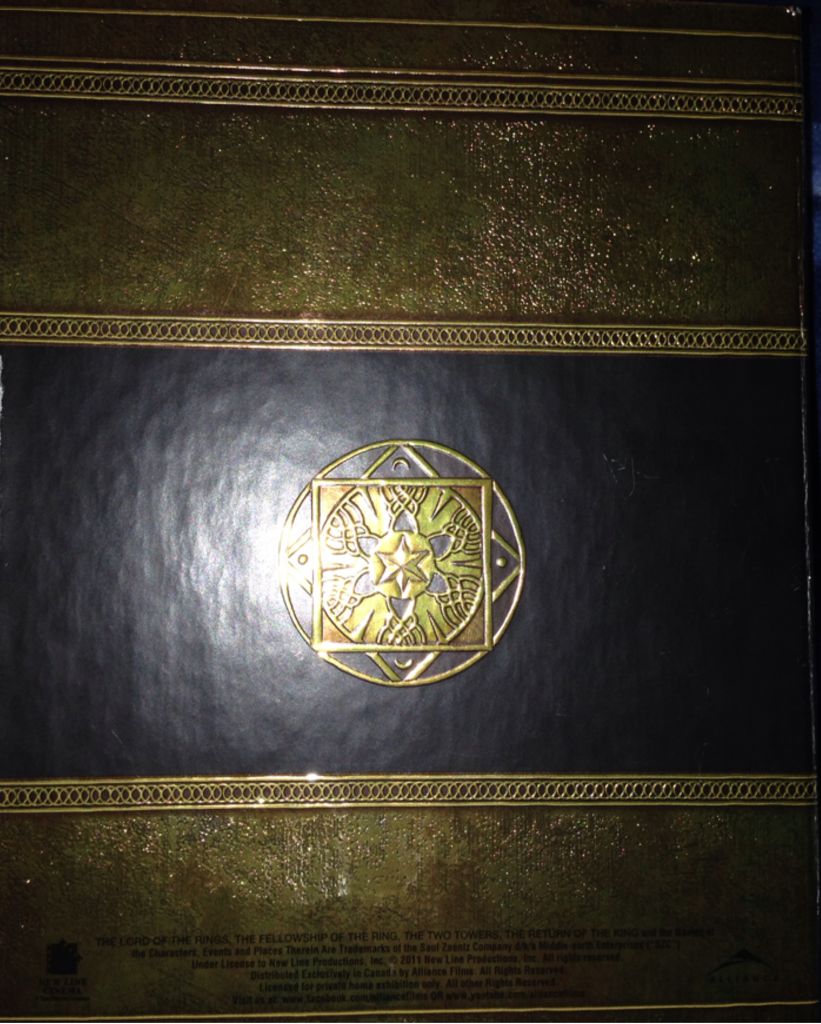 The Lord of the Rings Trilogy (Extended Edition) Blu-ray movie collectible [Barcode 8010020072385] - Main Image 2