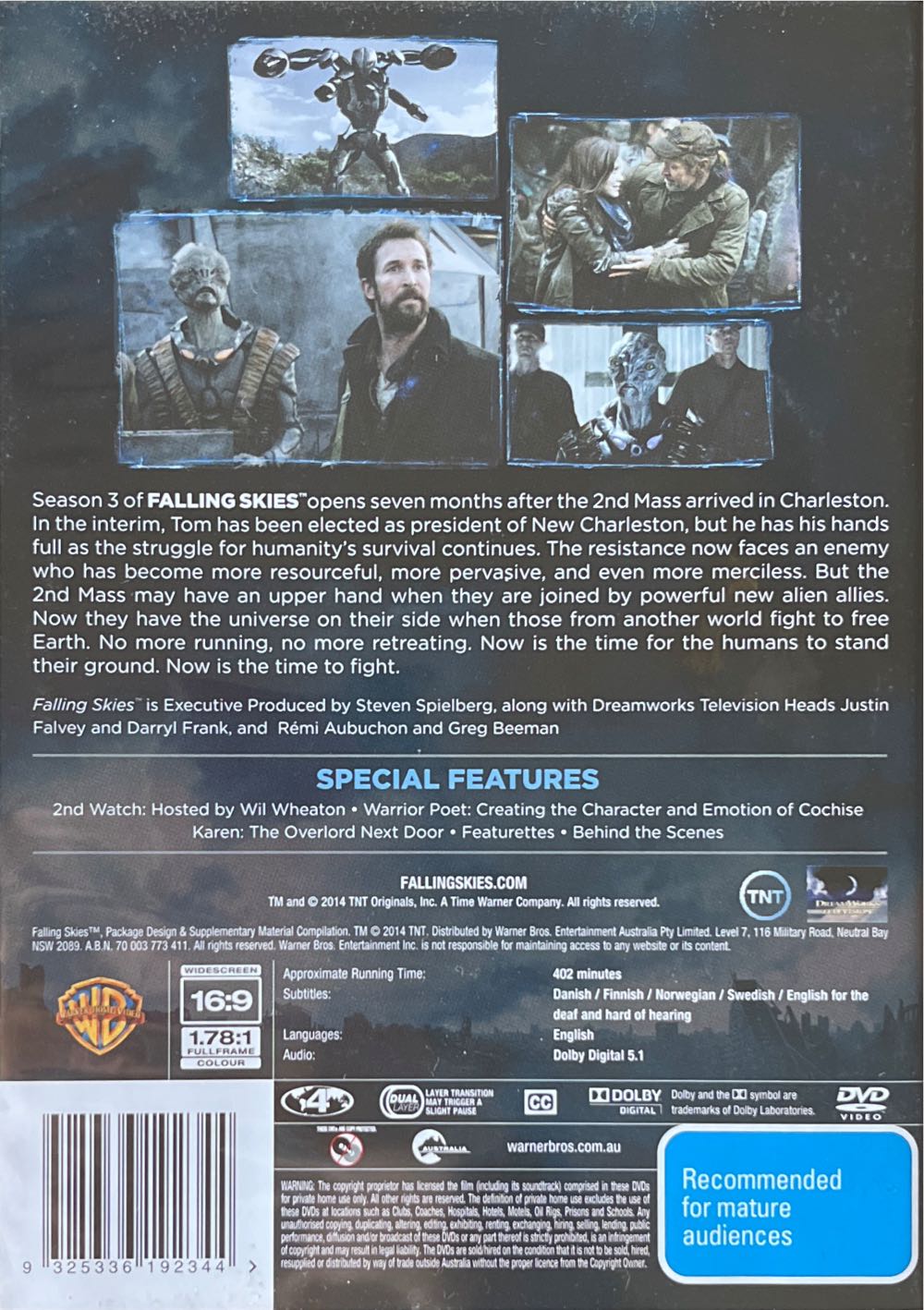 Falling Skies DVD movie collectible [Barcode 9325336192344] - Main Image 2