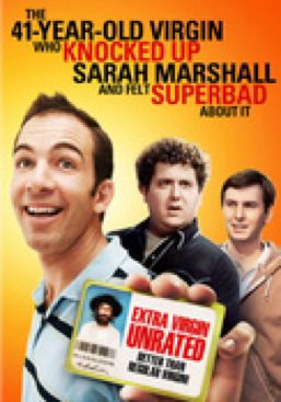 The 41-Year-Old Virgin Who Knocked Up Sarah Marshall And Felt Superbad About It : DVD