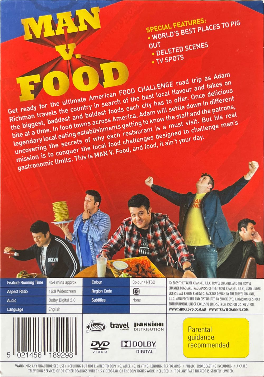 Man V. Food DVD movie collectible [Barcode 5021456189298] - Main Image 2