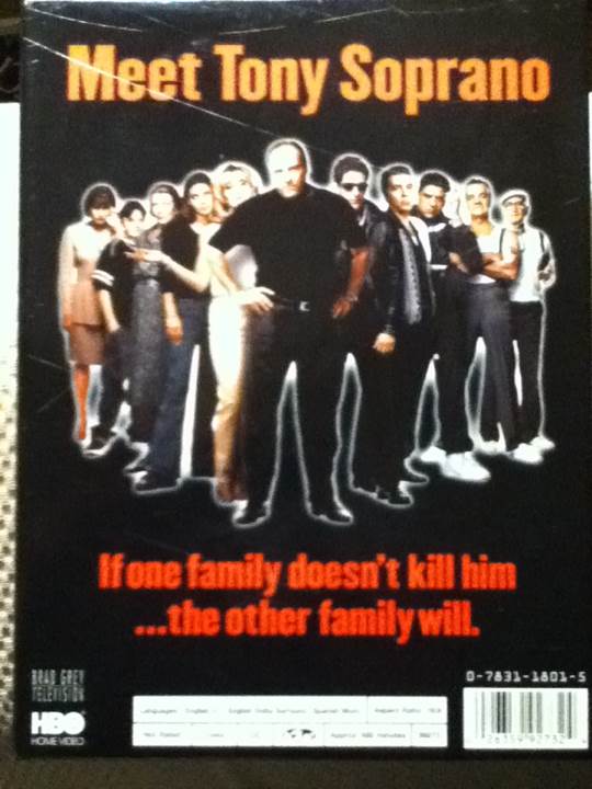 The Sopranos DVD movie collectible [Barcode 026359927324] - Main Image 2