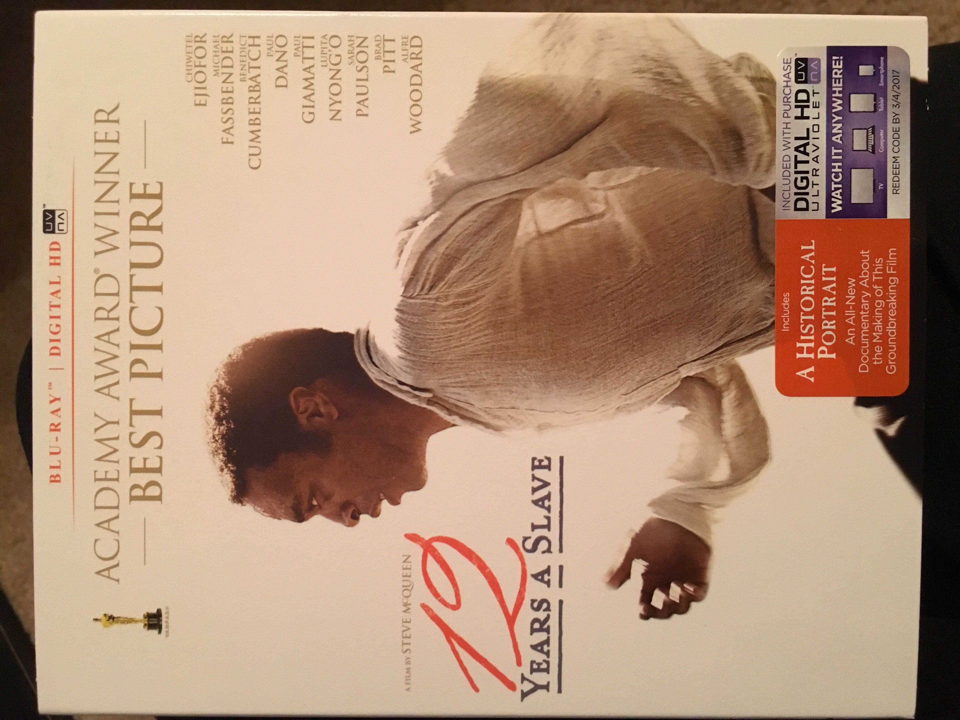 12 Years a Slave Blu-ray movie collectible [Barcode 024543881018] - Main Image 3