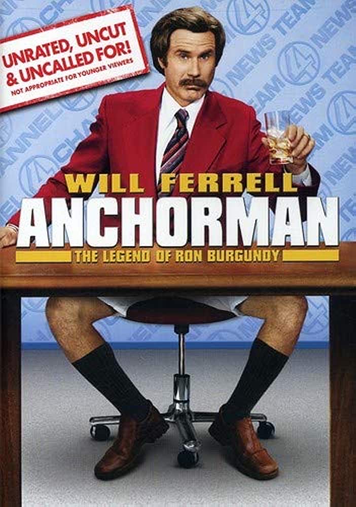 Anchorman 1: The Legend of Ron Burgundy DVD movie collectible [Barcode 678149300529] - Main Image 1