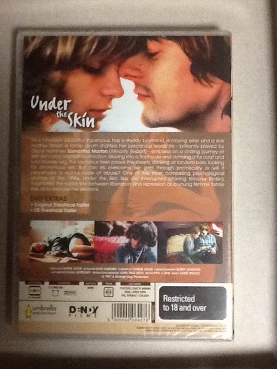 Under The Skin DVD movie collectible [Barcode 5035673006443] - Main Image 2