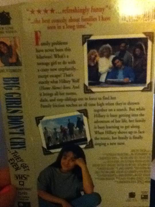 Big Girls Don’t Cry They Get Even VHS movie collectible [Barcode 043396754935] - Main Image 2