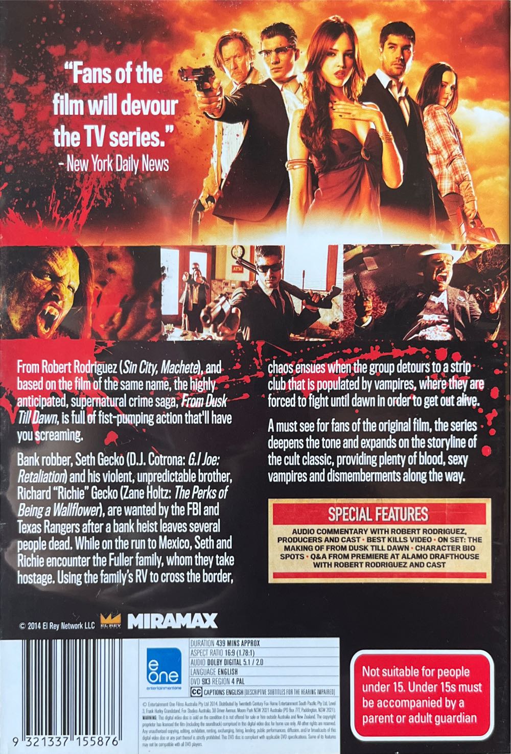 From Dusk Till Dawn DVD movie collectible [Barcode 9321337155876] - Main Image 2