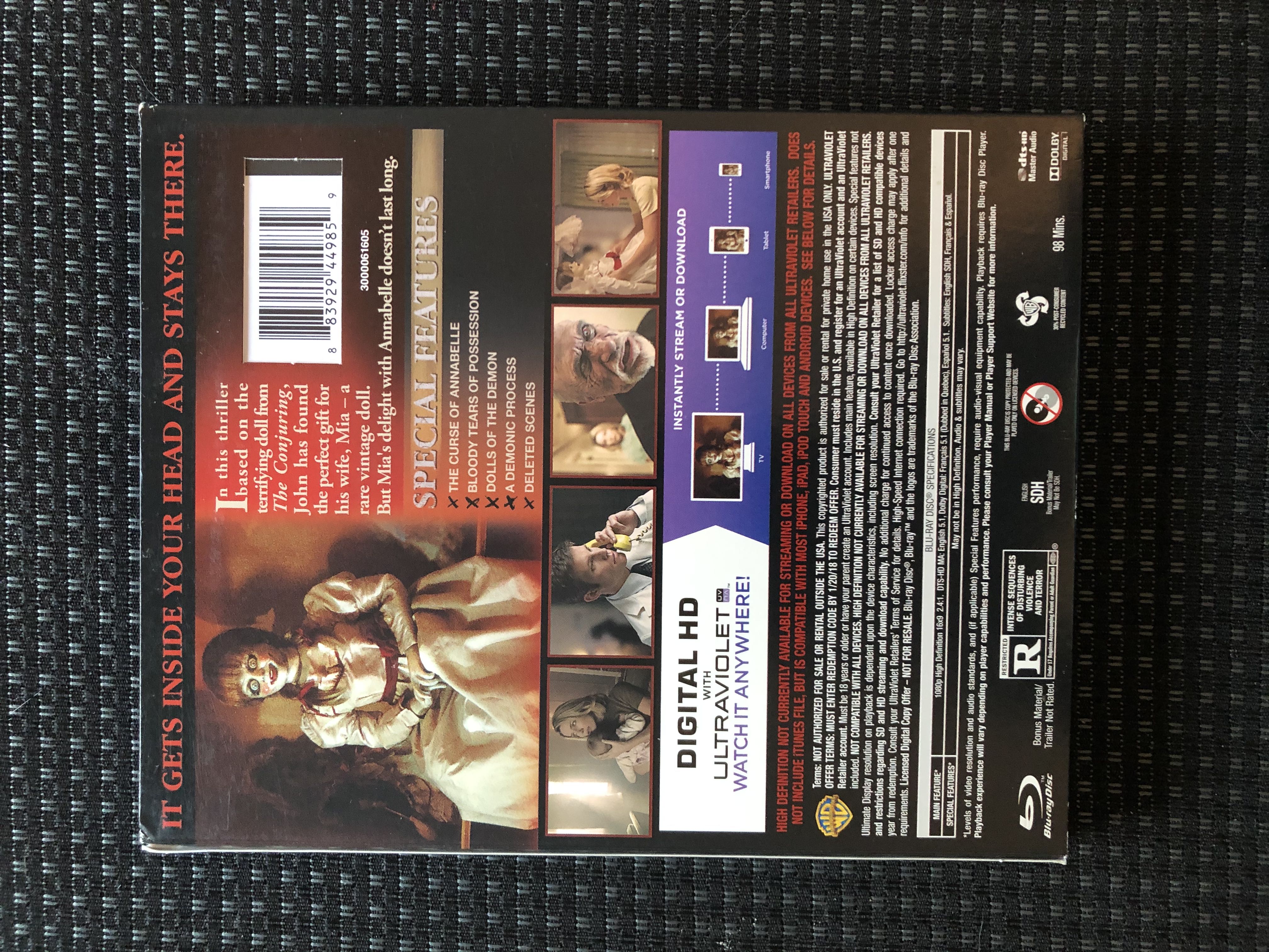 Annabelle  movie collectible [Barcode 883929449859] - Main Image 3