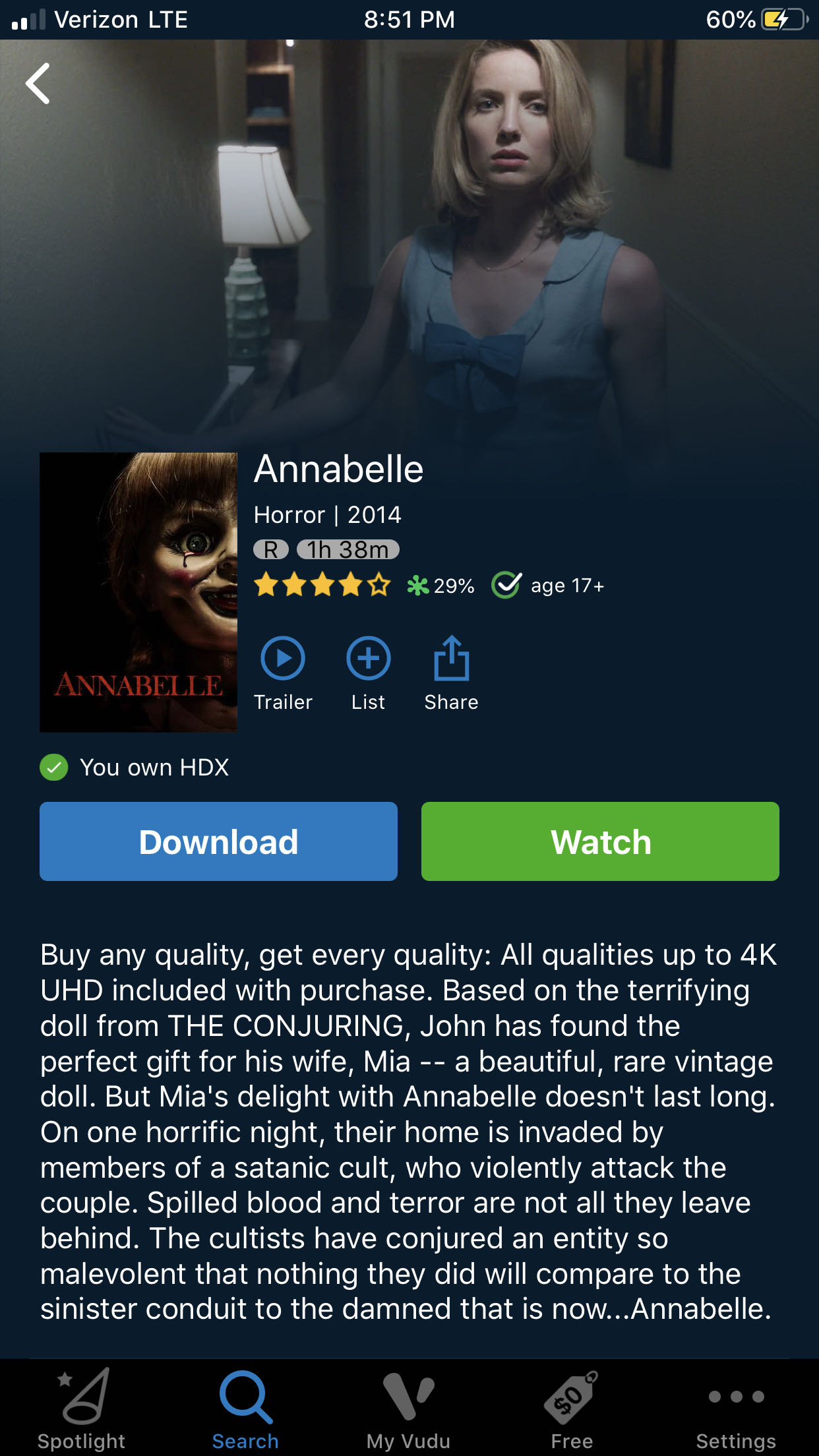 Annabelle  movie collectible [Barcode 883929449859] - Main Image 4
