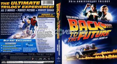 Back to the Future: 25th Anniversary Trilogy Blu-ray movie collectible [Barcode 025192095559] - Main Image 2